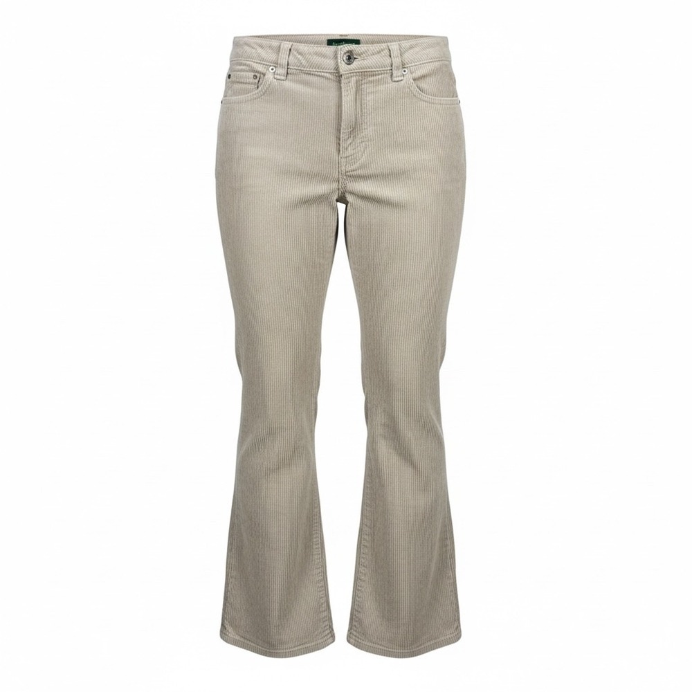 Lauren Jeans Company‎ Ralph Lauren Corduroy Bootcut Pants Beige Women's Size 6P